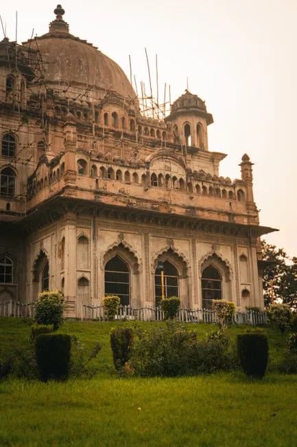 Historical heritage architecture in Lucknow Uttar Pradesh India
