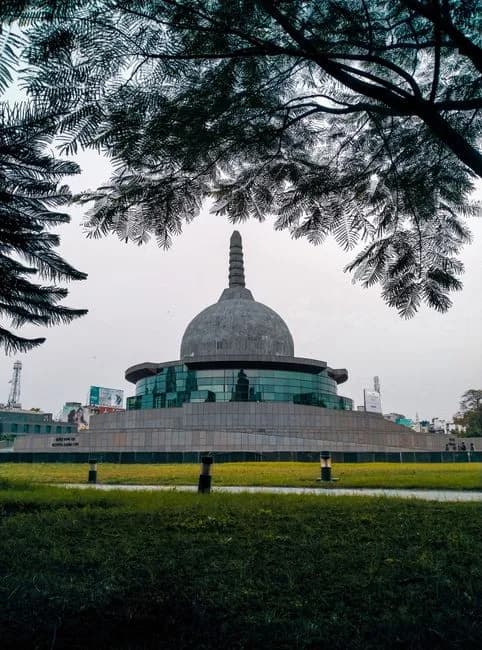 Buddha Smriti Park monument Patna Bihar India