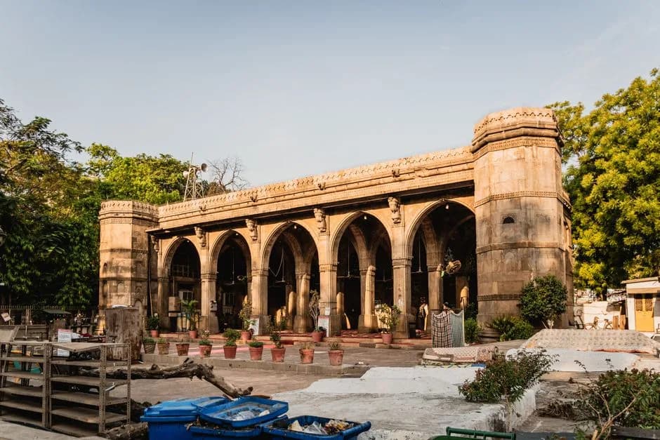 Sidi Saiyyed Mosque in Ahmedabad Gujarat India